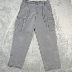 Vintage Jordache Mens 38x32 Avation Cargo Pants Straight Leg